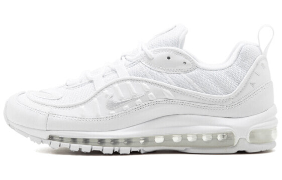 Nike Air Max 98 White 低帮 跑步鞋 男款 纯白 / Кроссовки Nike Air Max 640744-106