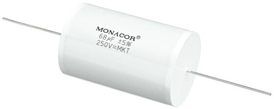 MONACOR MKTA-680 - White - Film - Cylindrical - 68000 nF - 250 V - 67 mm