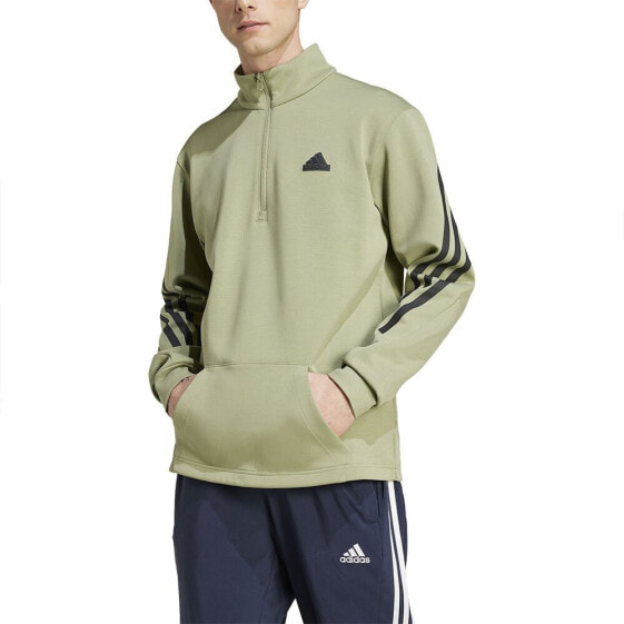 ADIDAS Future Icons 3 Stripes half zip sweatshirt