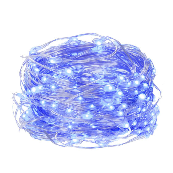 Электрогирлянда SPRINGOS LED 1000 см, голубой