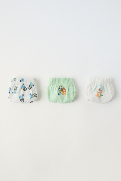 Трусы для малышей ZARA pack of three bluey © ludo studio 2-6 лет