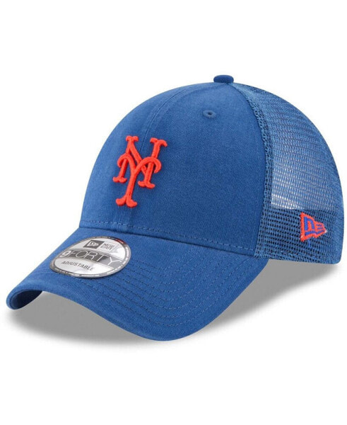 Men's Royal New York Mets Trucker 9Forty Adjustable Snapback Hat