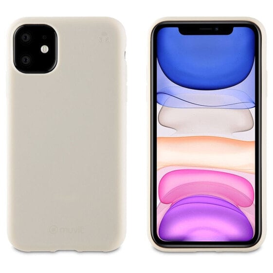 MUVIT Case Apple iPhone 11 Recycletek Silicone Cover