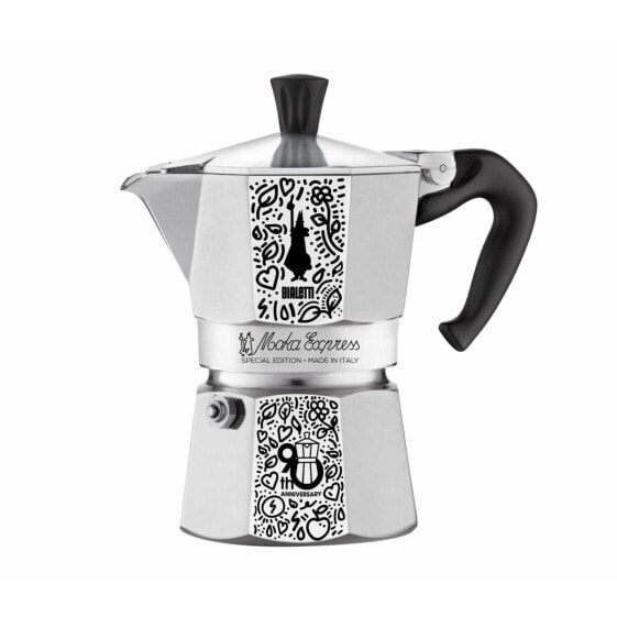 Кофеварка гейзерная электрическая BIALETTI Moka Express Алюминий