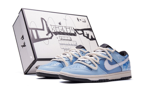 Кроссовки Nike Dunk Low GS Blue White