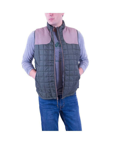 Men's Whip-O-Will Box Quilt Vest