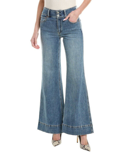 Alice + Olivia Missa Brooklyn Blue High-Rise Wide Leg Jean Women's