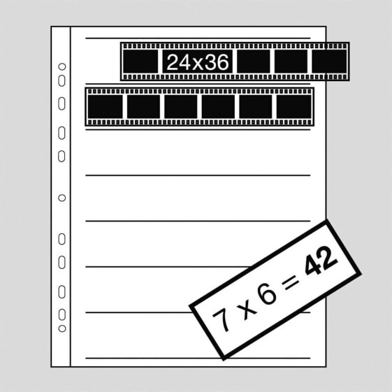 KAISER Glassine Negative Sheets 35 mm