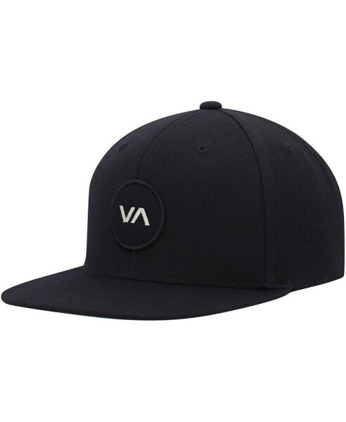 Бейсболка черная с логотипом VA RVCA