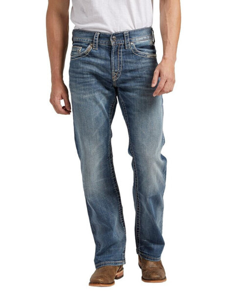 Джинсы мужские Silver Jeans Co. модель Zac Relaxed Fit Straight