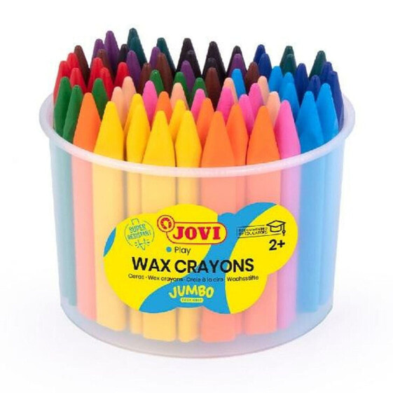 Цветные карандаши Jovi Jumbo Easy Grip 72 предмета разноцветные