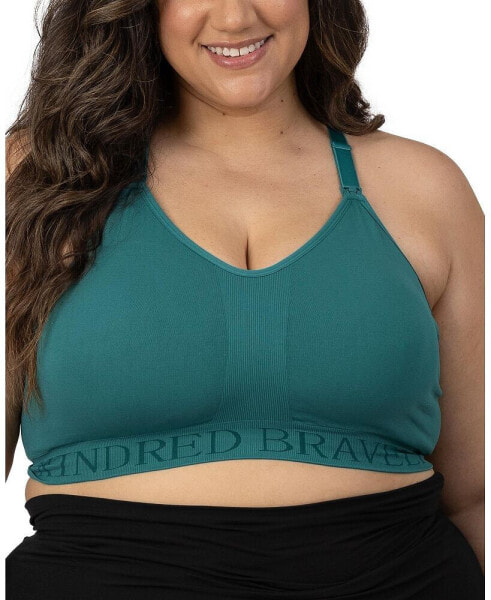 Plus Size Sublime Hands-Free Pumping & Nursing Sports Bra Fits 38B-46D