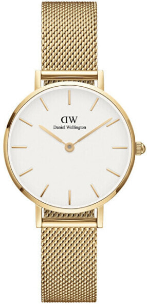 Часы Daniel Wellington Petite 28 Evergold White YG