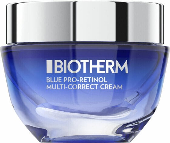 Biotherm Blue Therapy Pro-Retinol Multi- Correct Cream Мультикорректирующий крем для лица с ретинолом и экстрактом бурых водорослей