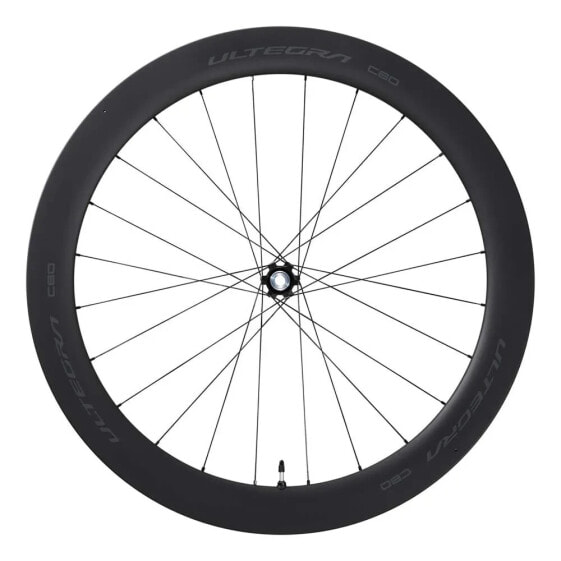 SHIMANO Ultegra R8170 C60 CL Disc Carbon Tubeless road front wheel