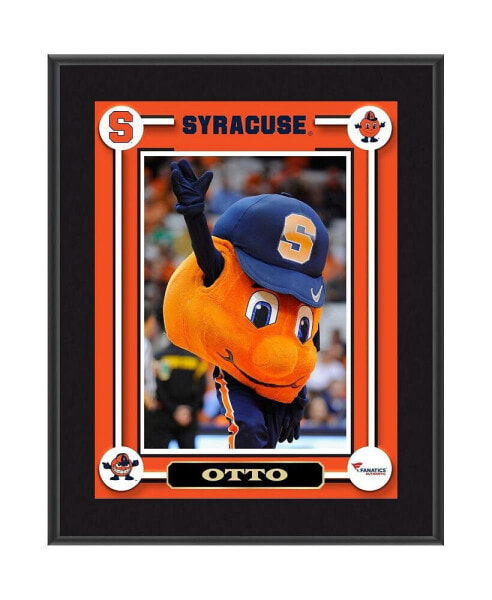 Syracuse Orange Otto 10.5'' x 13'' Sublimated Mascot Plaque