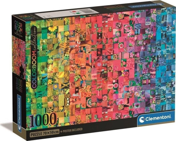 Clementoni CLE puzzle 1000 Compact Colorboom Collection 39781