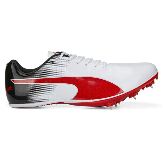 Puma Evospeed Sprint 14 Track & Field Mens Black, White Sneakers Athletic Shoes