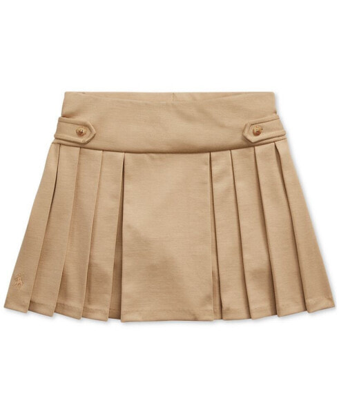 Big Girls Pleated Ponte Skort