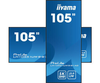 Iiyama 104.7IN 4KUW 5120X2160 24/7 IPS - Flat Screen - 1,200:1