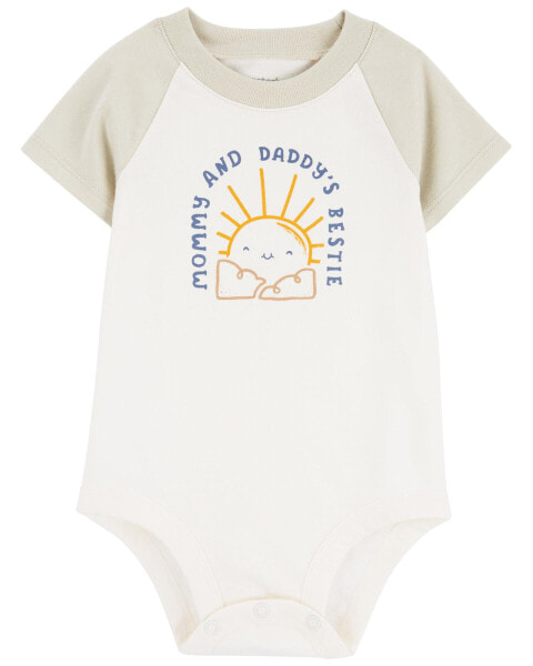 Baby 'Mommy And Daddy's Bestie' Bodysuit 3M