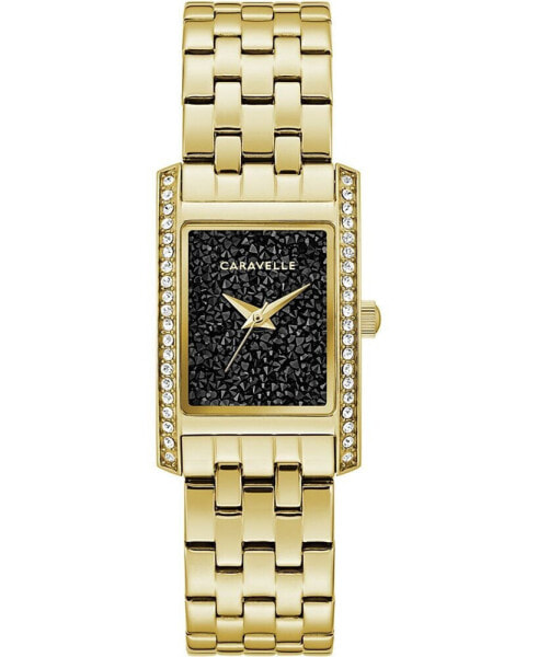 Women's Gold-Tone Stainless Steel Bracelet Watch 21x33mm