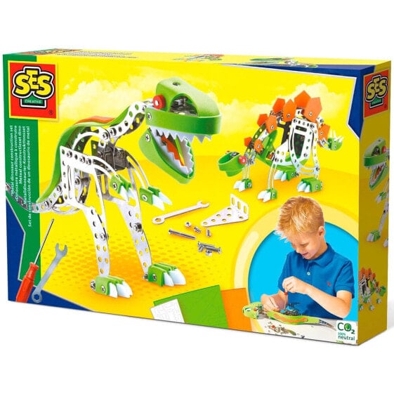 SES Metal Dinosaur Construction Set