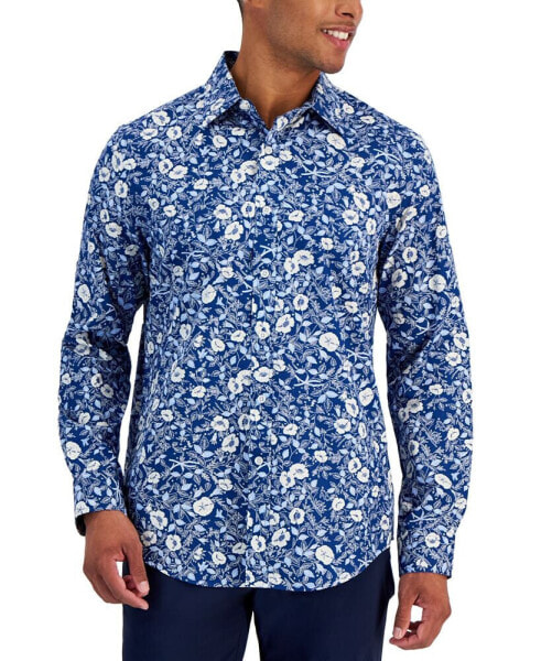 Men's Woven Floral Shirt, Created for Macy's