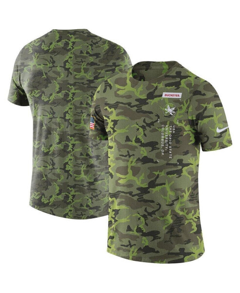 Men's Camo Ohio State Buckeyes Military-Inspired T-shirt