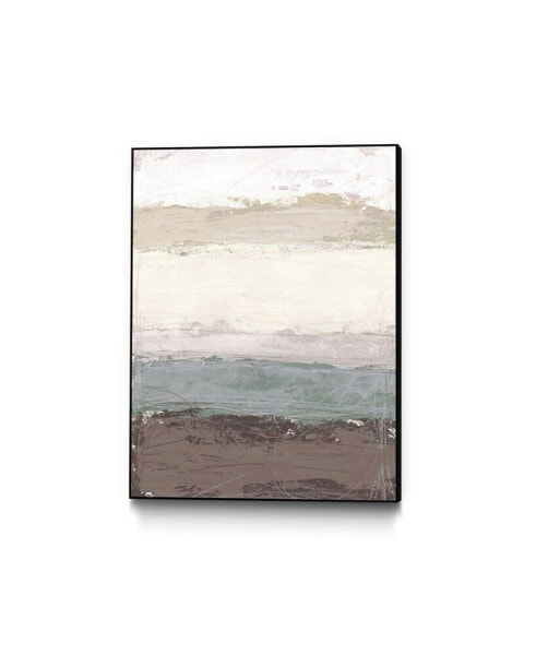 36" x 24" Strata Horizon I Art Block Framed Canvas
