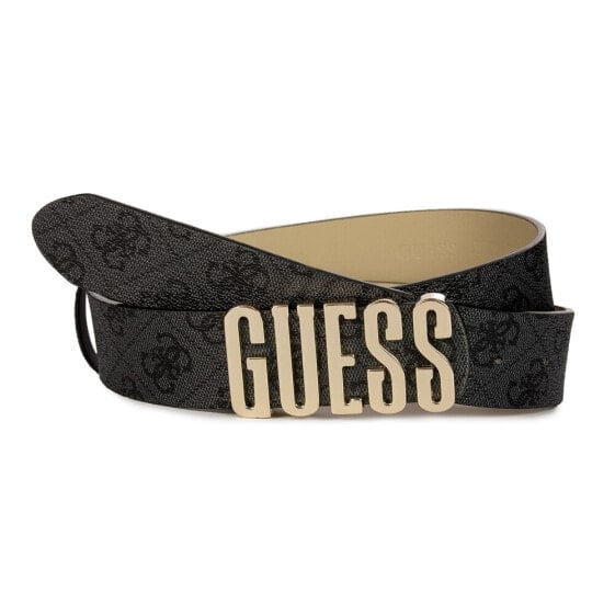 Черный мужской ремень Guess Coal Clo