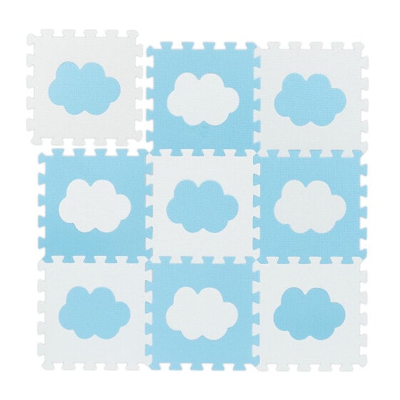 18-tlg. Puzzlematte Wolke