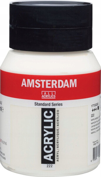 Artequipment Amsterdam Standard Series Acrylic Jar Naples Yellow Light 222