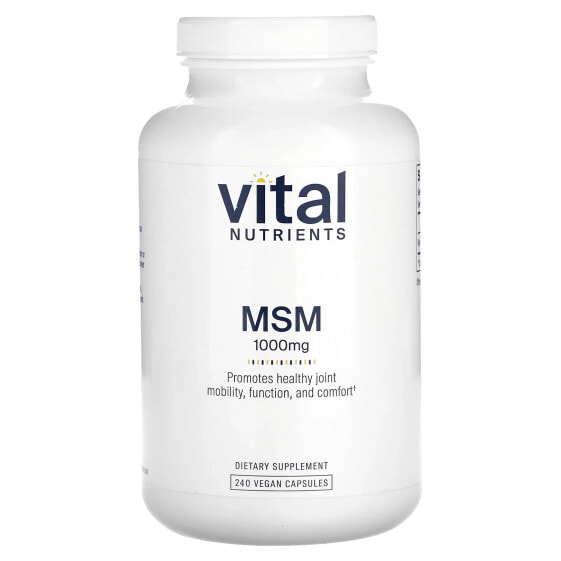 MSM, 1,000 mg, 240 Vegan Capsules