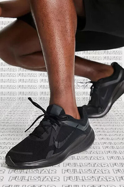 Кроссовки беговые Nike Quest 5 черные Jürüyüş Koşu Ayakkabısı Siyah