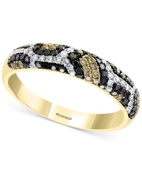 EFFY® Multi-Color Diamond Ring (3/8 ct. t.w.) in 14k Gold