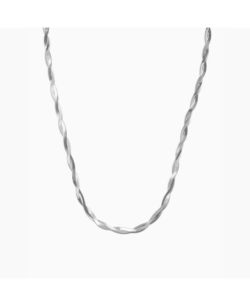 Cass Intertwined Snake Necklace