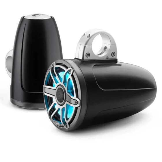 JL AUDIO M6-770ETXV3-SB-S-GMTI-I M6 Marine Enclosed Coaxial With Transflective LED Lighting