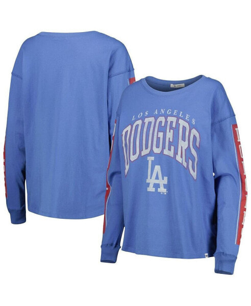 Women's Royal Los Angeles Dodgers Statement Long Sleeve T-shirt