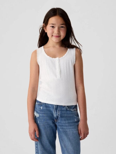 Gap &#215 DÔEN Kids Pointelle Tank Top