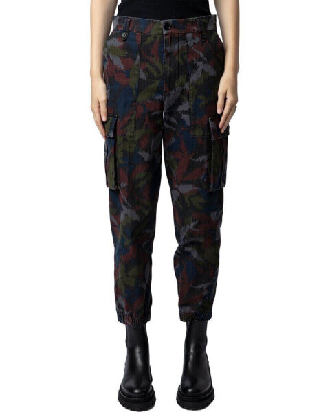 Zadig & Voltaire Pilote Canvas Ikat Pant Women's