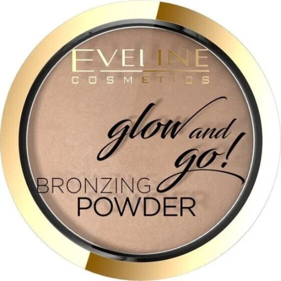 Eveline Glow & Go Bronzer Wypiekany nr. 02 Jamaica Bay