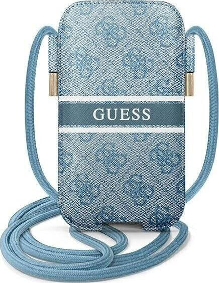 Guess Guess Torebka GUPHL4GDBL 6,7" niebieski/blue hardcase 4G Stripe