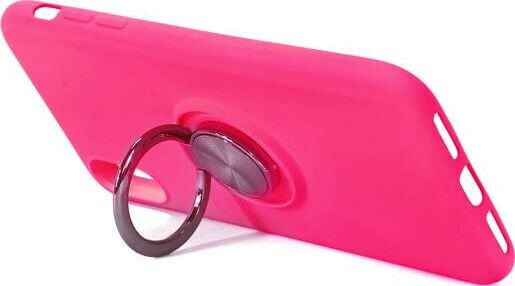 SiliconeRing ETUI SILICONE RING IPHONE XR RÓŻOWY standard