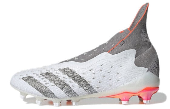 Кроссовки Adidas Predator Freak  Ag White-Grey