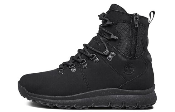 Timberland添柏岚 World Hiker 防滑耐磨 高帮工装户外靴 窄版 黑 / Ботинки Timberland World Hiker A1XGY