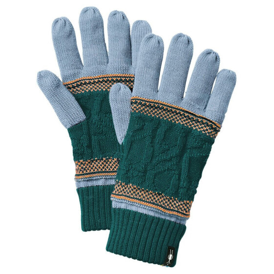 SMARTWOOL Popcorn Cable gloves