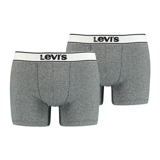 LEVI´S UNDERWEAR Vintage Heather Boxer 2 Units