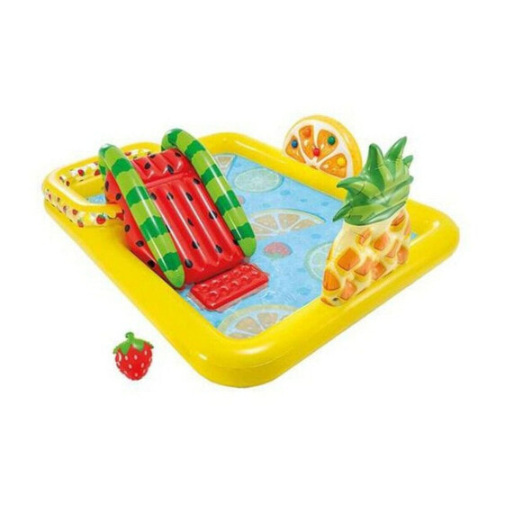 Inflatable Paddling Pool for Children Intex 57158NP Fruits 244 x 191 x 91 cm Playground