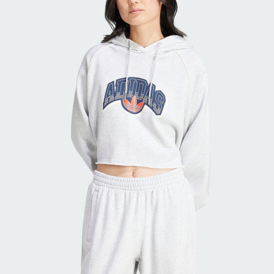 adidas women Cropped Hoodie